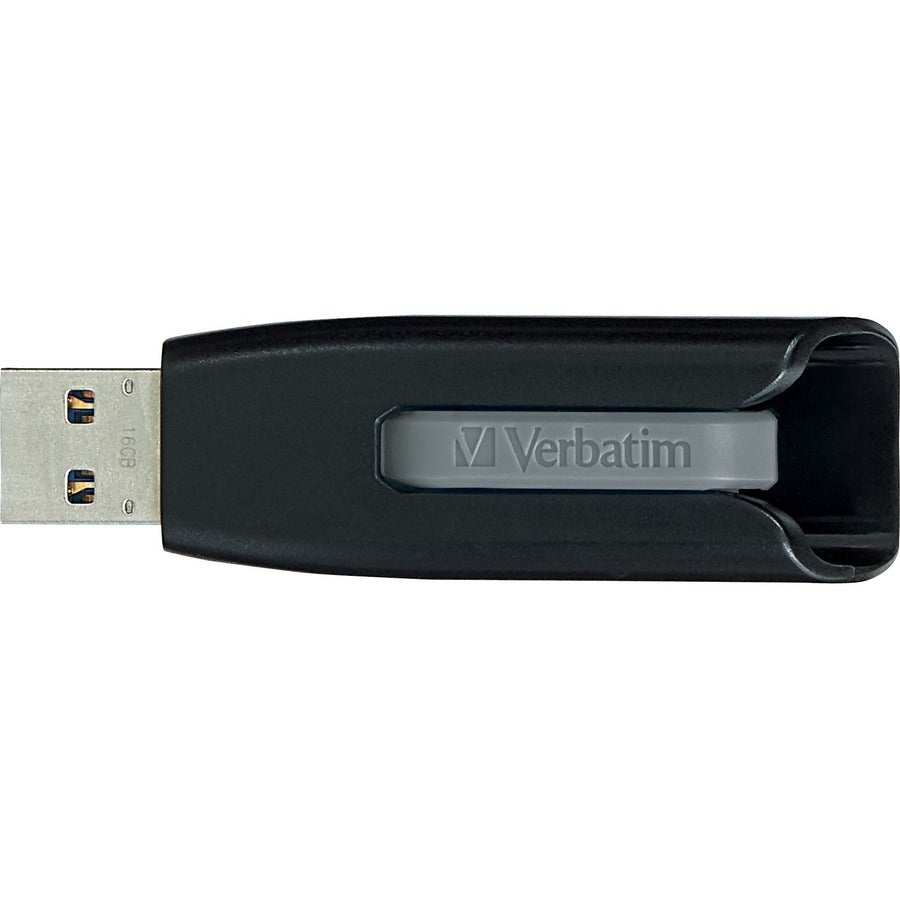 Verbatim 70900 Store 'n' Go V3 USB Drive, 32GB, Password Protection, Slide, Retractable, Capless, Assorted