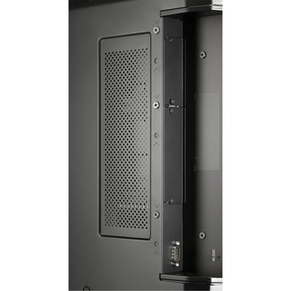 Close-up of NEC P495 display's thermal management system and ventilation-alternate-image5