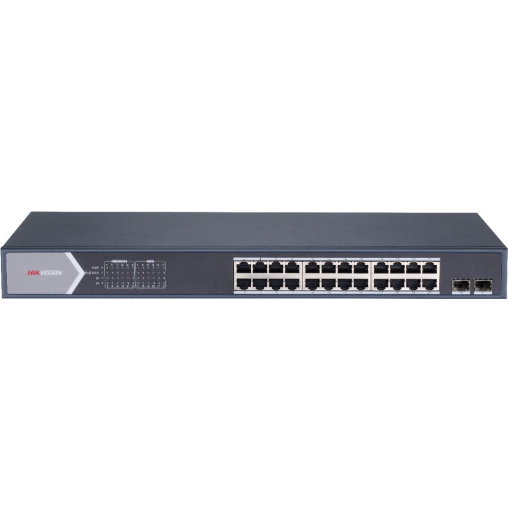 Hikvision DS-3E1526P-SI 24 Port Gigabit Smart PoE Switch, Environmentally Friendly, RoHS Certified