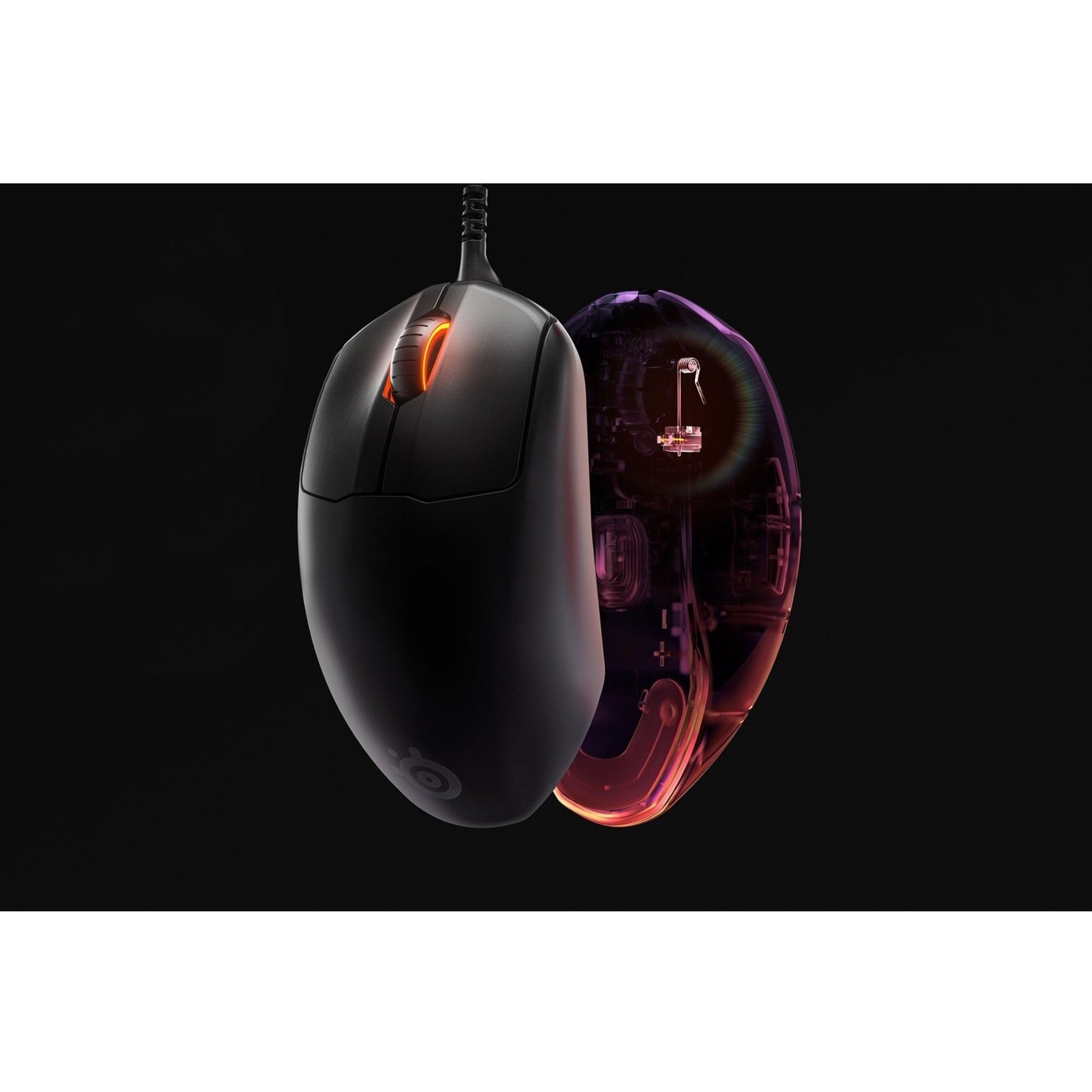 SteelSeries 62490 Prime+ Tournament-Ready Pro Series Gaming Mouse, Ergonomic Fit, 18000 dpi, USB Type A