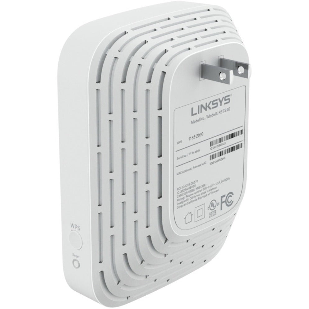 Linksys RE7350 Dual-Band WiFi 6 Range Extender, Gigabit Ethernet, 1.80 –  Network Hardwares