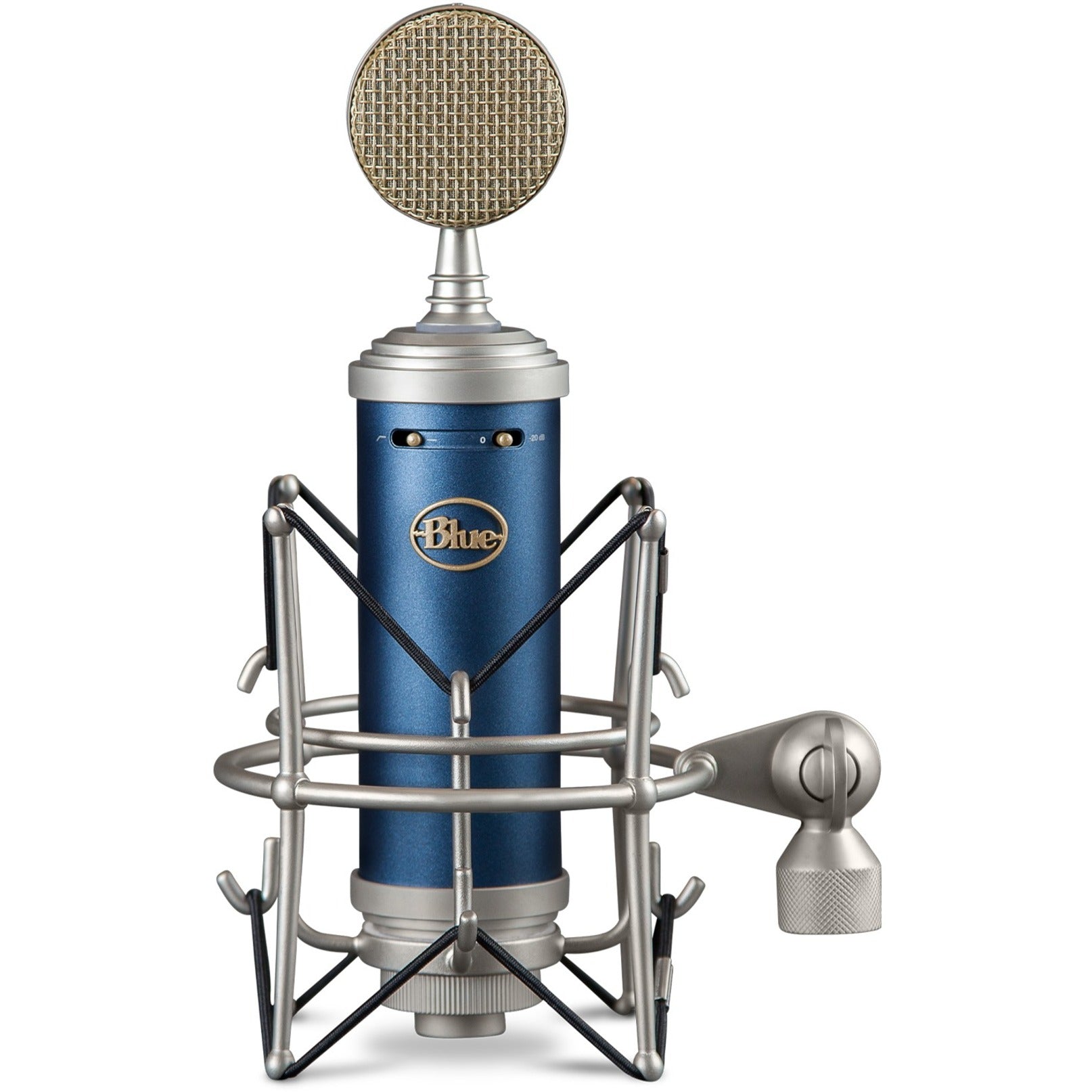 Logitech 988-000004 Bluebird SL Microphone, USB Wired, Cardioid Polar Pattern, Condenser Technology