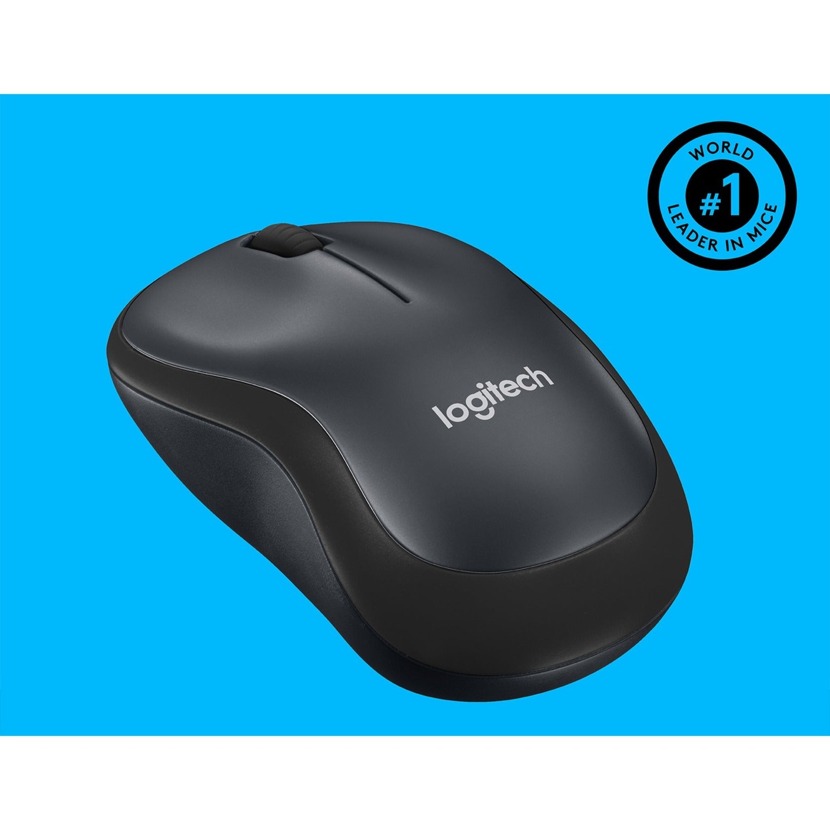 Logitech 910-006127 M220 Silent Wireless Mouse, 2.4 GHz with USB Receiver, 1000 DPI Optical Tracking, 18-Month Battery