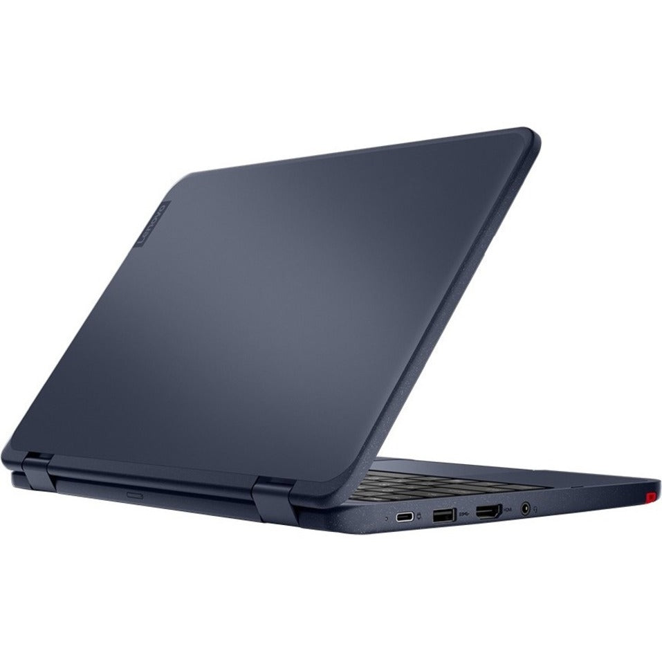 Lenovo 82J1000JUS 300w Gen 3 11.6" Touchscreen Convertible 2 in 1 Notebook, AMD 3015e Dual-core, 4GB RAM, 128GB SSD, Abyss Blue