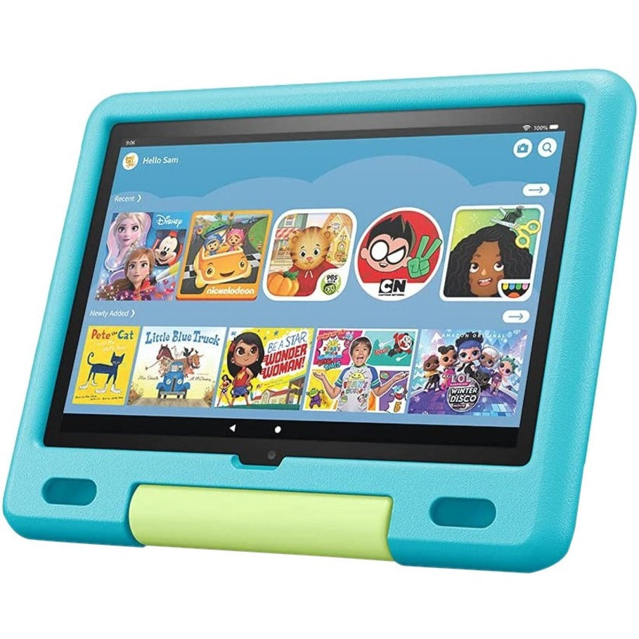 Amazon B08F65M4JX Fire HD 10 Kids Tablet PC, 10.1" Screen, 2GB RAM, 32GB Storage, Aqua