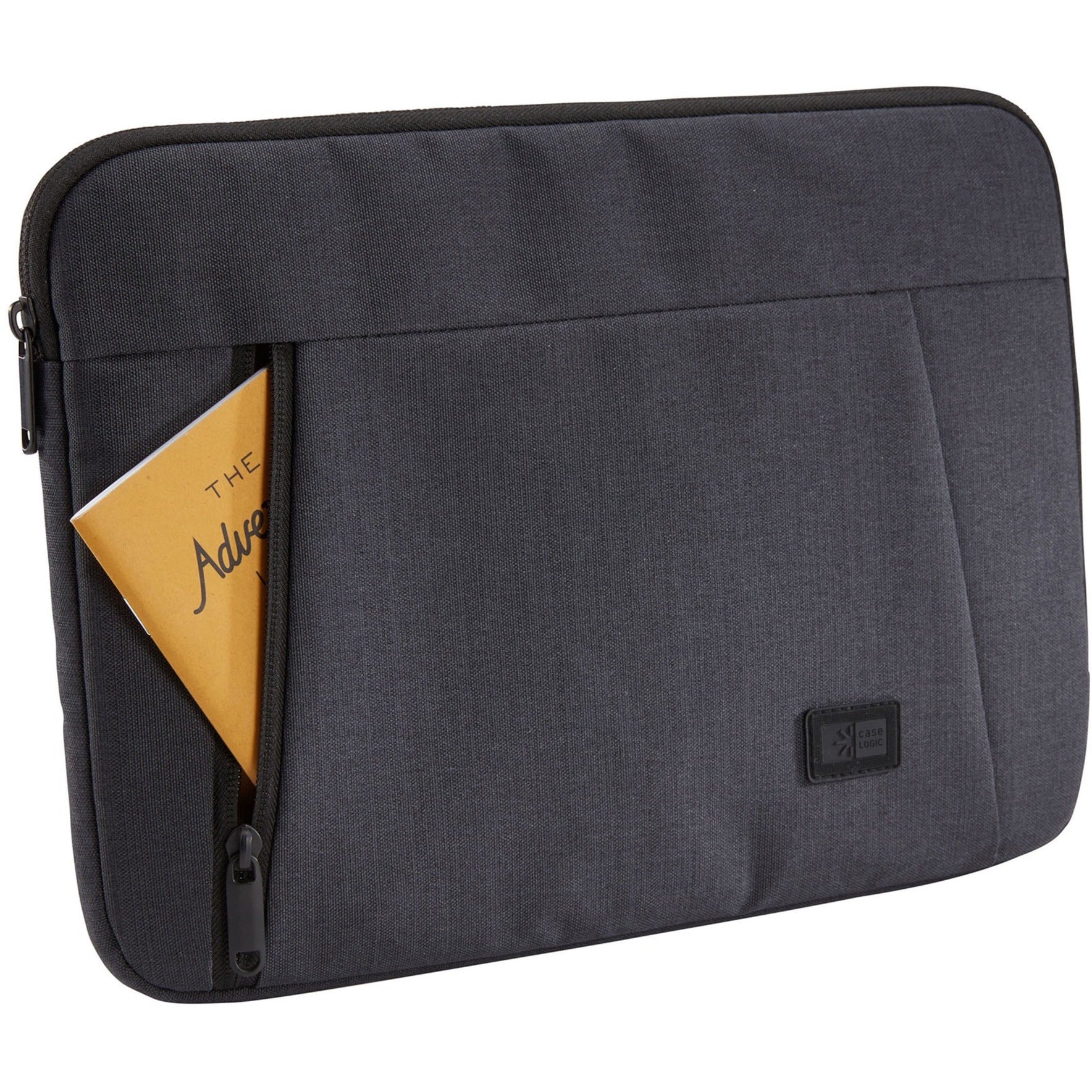 Case Logic 3204713 Huxton 11.6" Laptop Sleeve, Black Polyester, Zipper Closure