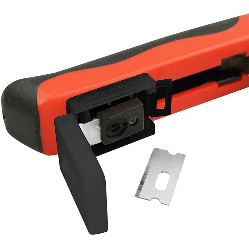 Close-up of blade storage compartment in the SIMPLY45 crimping tool handle-alternate-image3