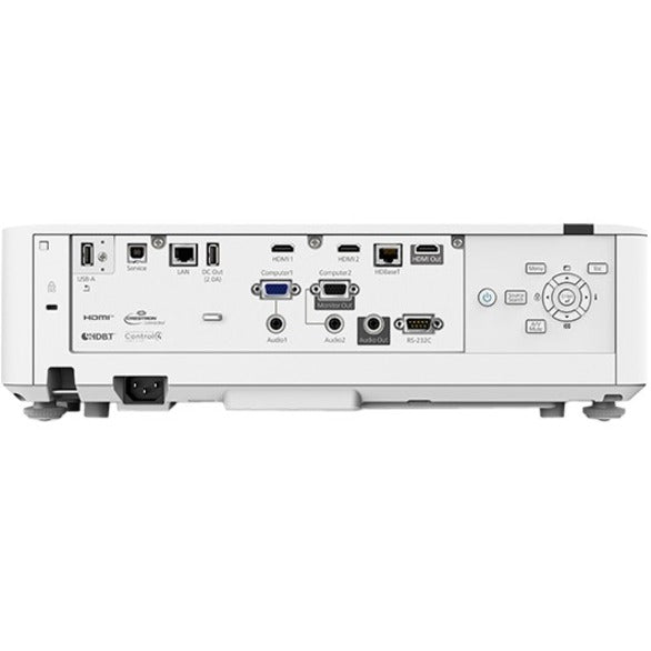 Epson V11HA25020 PowerLite L730U 3LCD Projector, WUXGA, 7000 lm, Long Throw, Wireless LAN