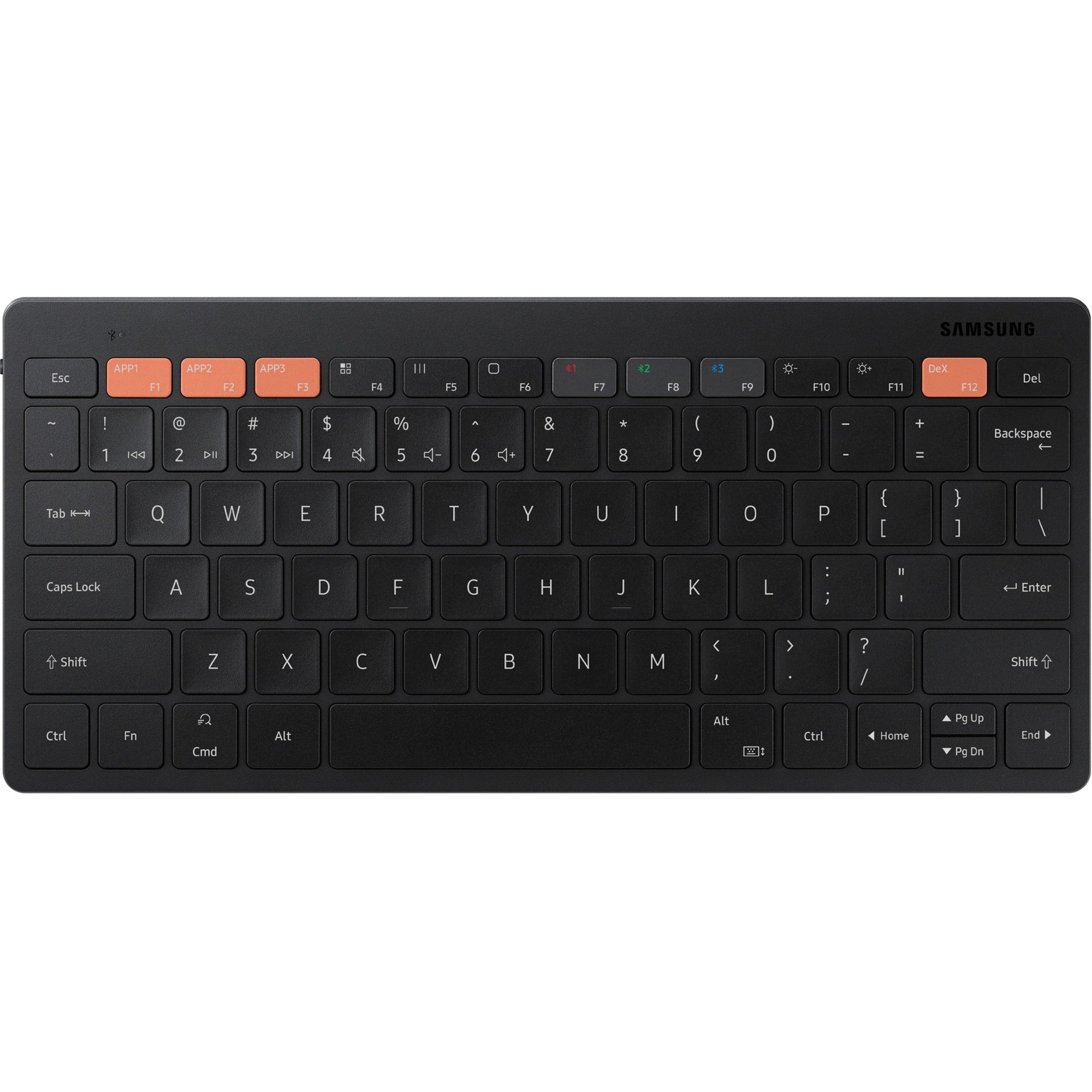 Samsung EJ-B3400UBEGUS Smart Keyboard Trio 500, Black - Slim Bluetooth Wireless Keyboard for Tablet and Smartphone