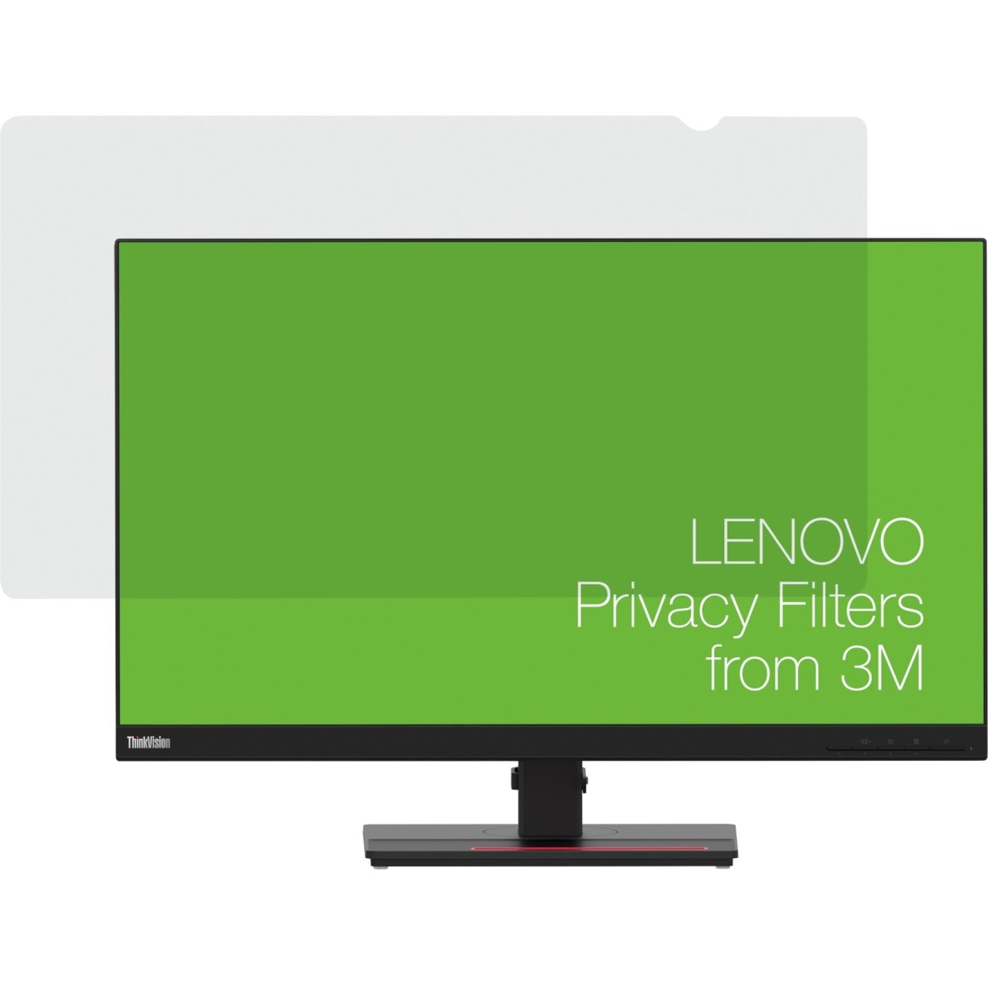 Lenovo 4XJ1D33882 Privacy Screen Filter, Reversible, Easy Clean, Easy to Apply, Privacy