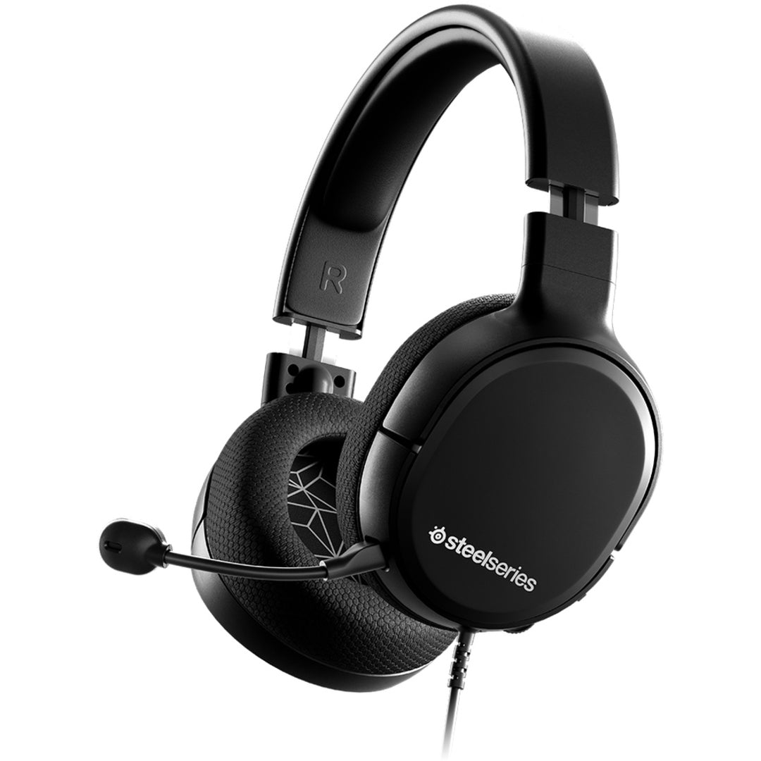 SteelSeries 61487 ARCTIS 1 All-Platform Wired Gaming Headset, Over-the-head, Detachable Microphone, Noise Cancelling, Bi-directional