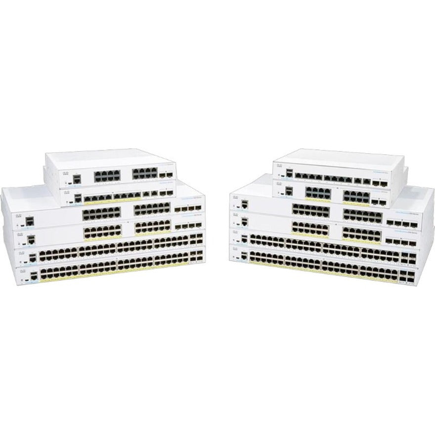 Cisco CBS250-8PP-D Ethernet Switch (CBS250-8PP-D-NA), 8-Port Gigabit Ethernet PoE+, Lifetime Warranty