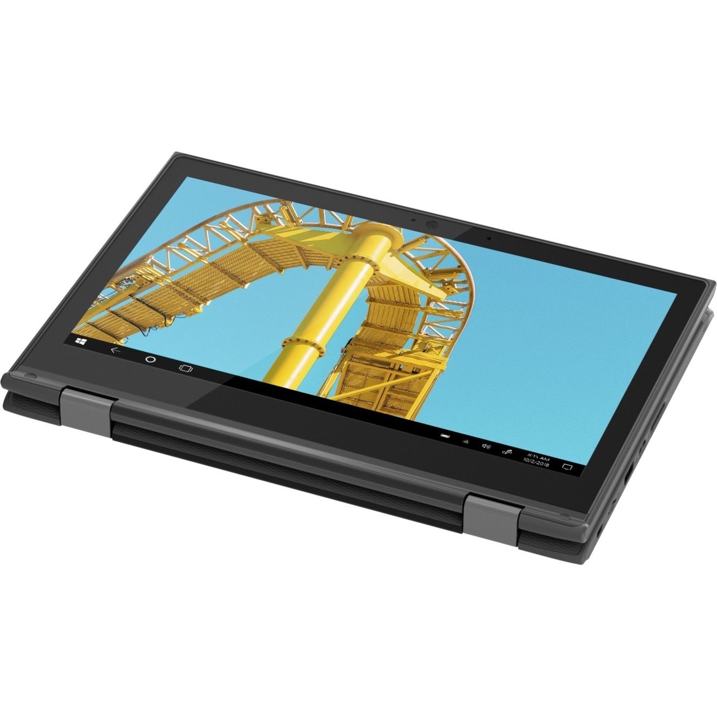 Lenovo 82GK001UUS 300e 2nd Gen (AMD) Netbook, 11.6" HD Touchscreen, 4GB RAM, 64GB Flash, Windows 10 Pro