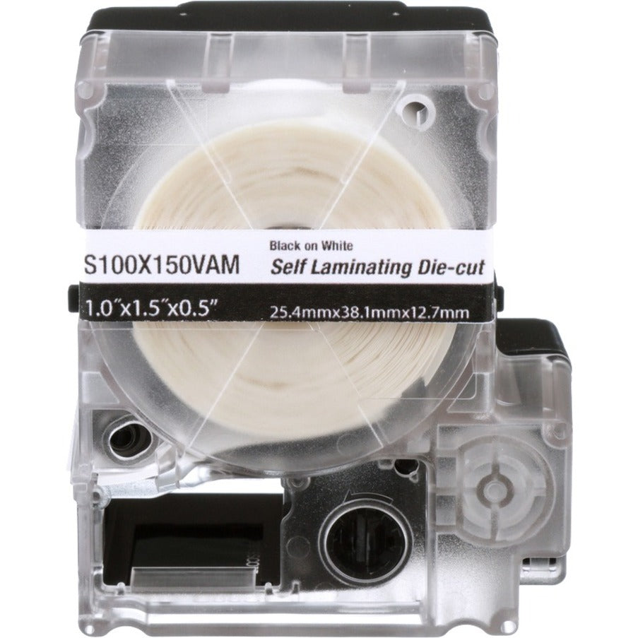 Panduit S100X150VAM MP Cassette Self-Laminating Label, Wire & Cable Label, 175 / Cassette
