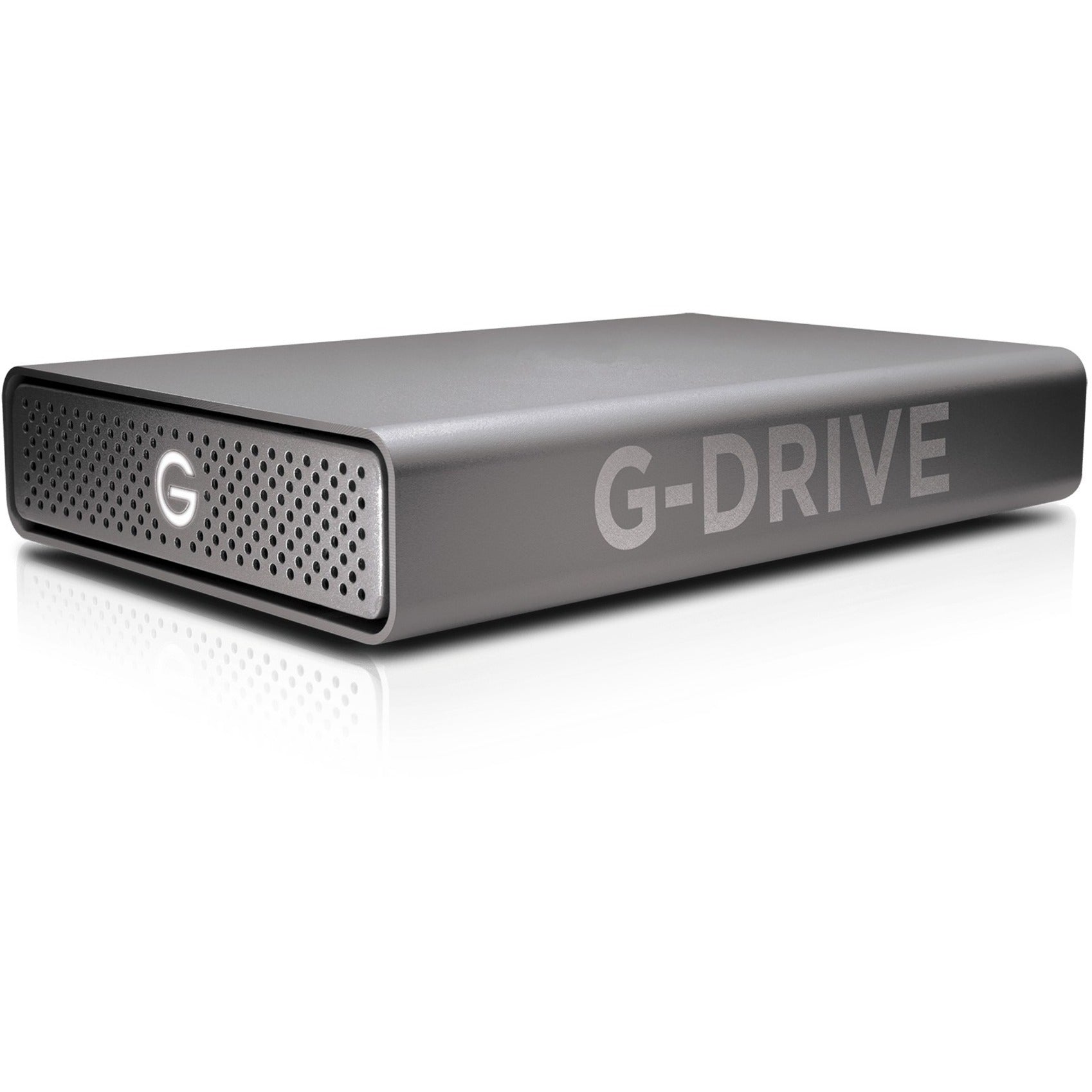 SanDisk Professional G-DRIVE SDPH91G-012T-NBAAD 12 TB Desktop Hard Drive - External - Aluminum, Space Gray (SDPH91G-012T-NBAAD) Main image