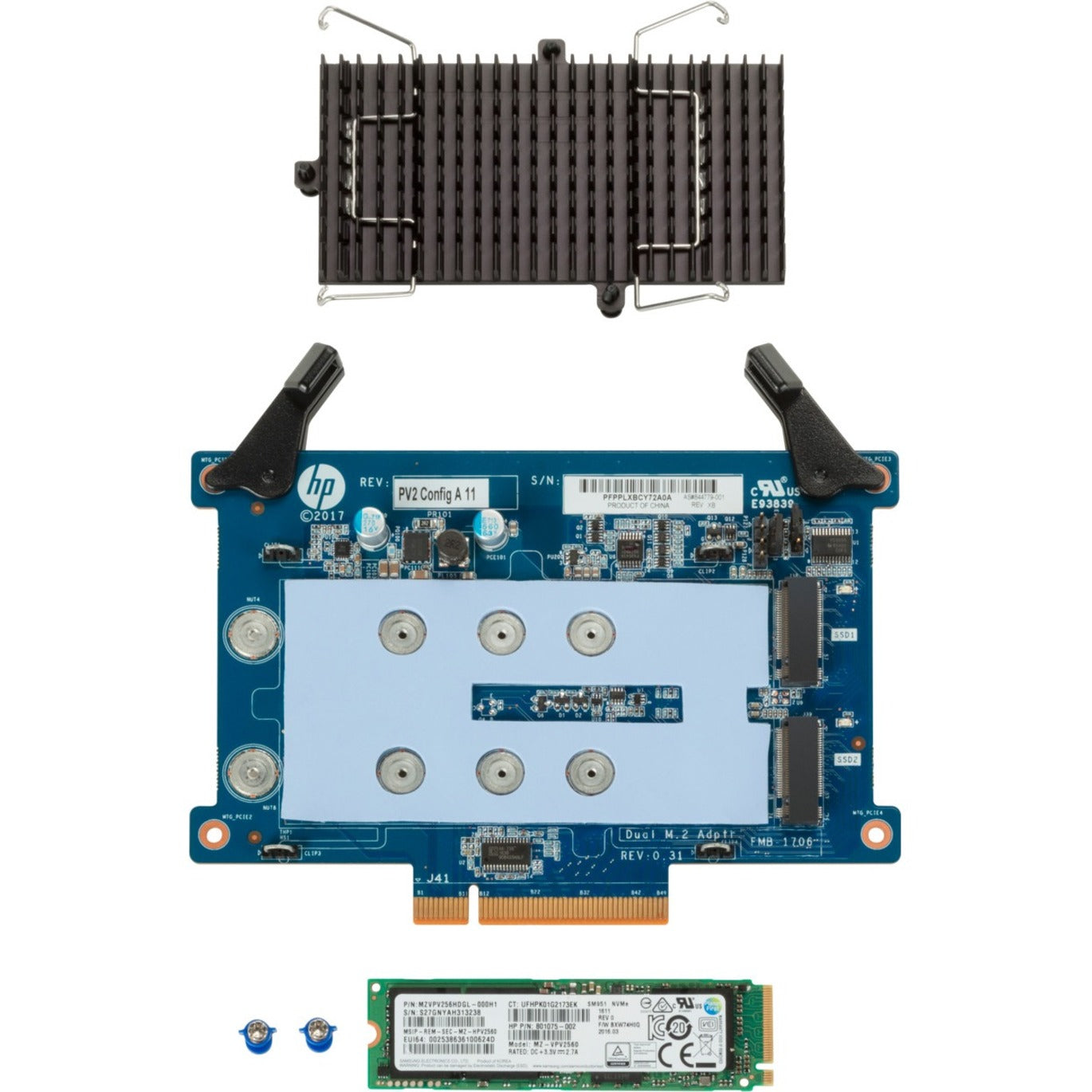 HP Z Turbo Drive 2 TB Solid State Drive - Internal - PCI Express NVMe (201F8AA)