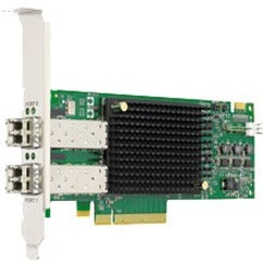 Broadcom LPE32002-M2 LPe32002 FC Host Bus Adapter, Fibre Channel Host Bus Adapter, 2 LC Ports, PCI Express 3.0 x8