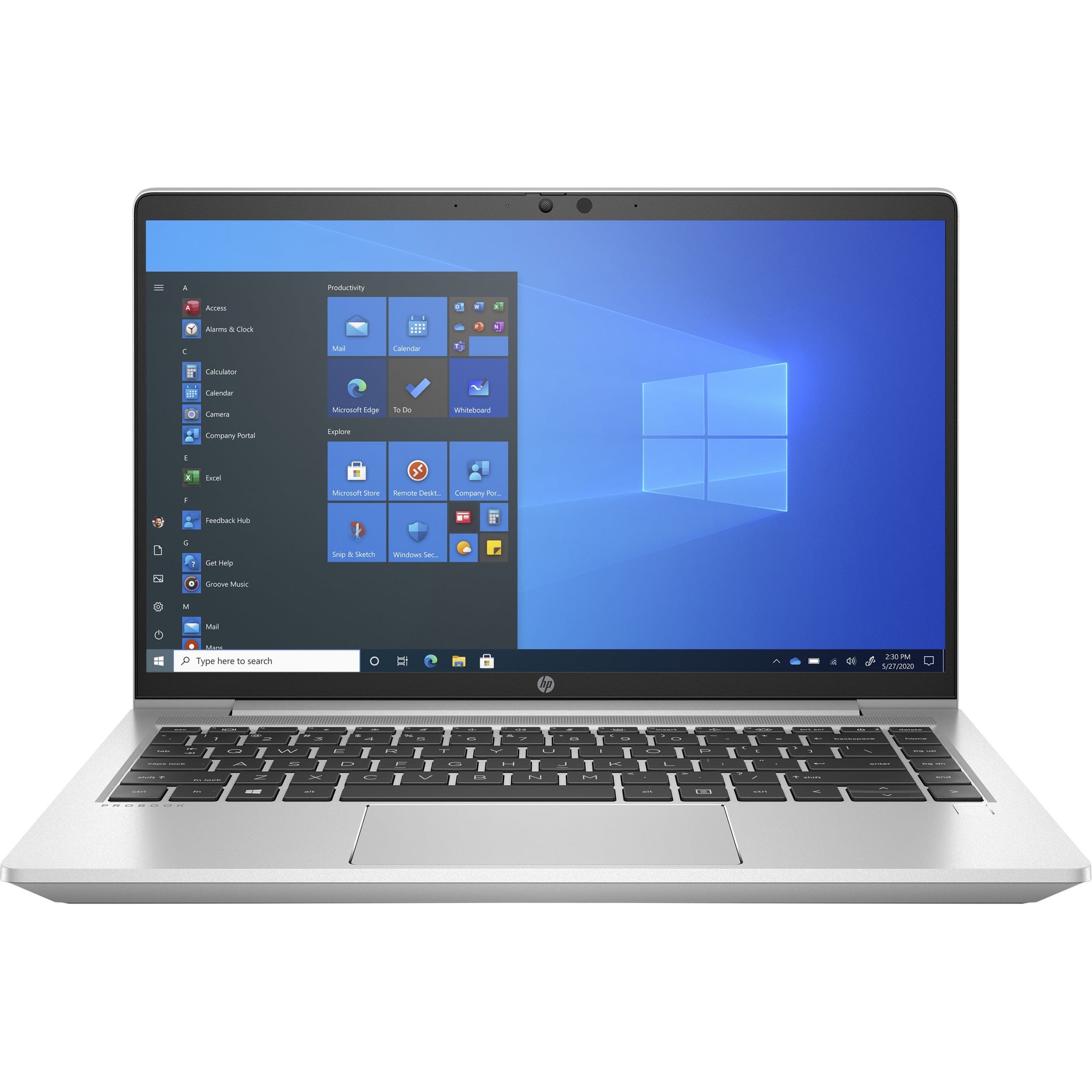 HP ProBook 445 G8 14" Notebook, Full HD, Ryzen 5, 8GB RAM, 256GB SSD, Pike Silver Aluminum