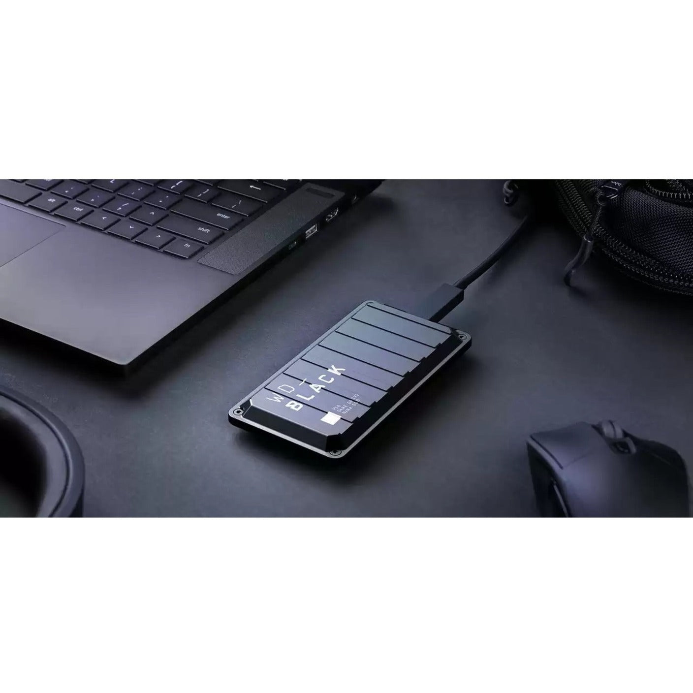 WD WDBA3S0040BBK-WESN BLACK P50 Game Drive SSD, 4TB Portable Solid State Drive - External