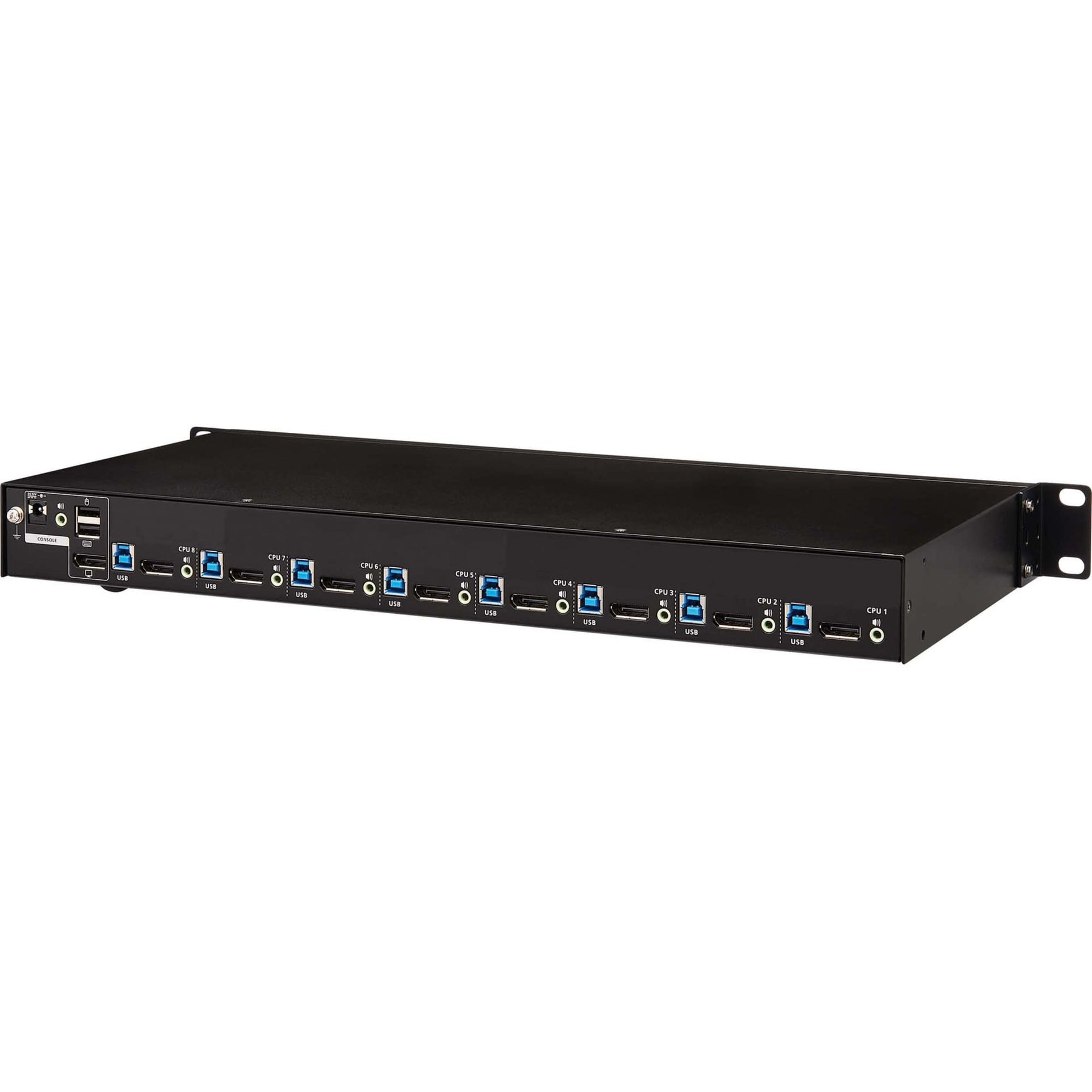 Tripp Lite B024-DPU08 8-Port DisplayPort/USB KVM Switch, 4K 60Hz, TAA Compliant