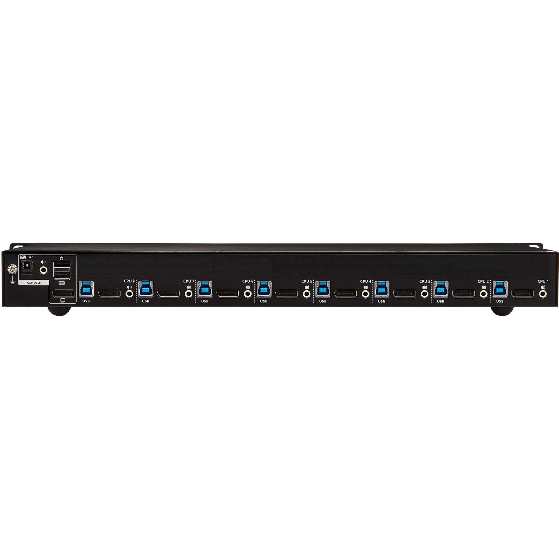 Tripp Lite B024-DPU08 8-Port DisplayPort/USB KVM Switch, 4K 60Hz, TAA Compliant