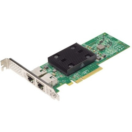 Broadcom BCM957416A4160C NetXtreme E-Series P210TP Dual-Port 10GBASE-T Ethernet PCIe Network Adapter, 10Gigabit Ethernet Card
