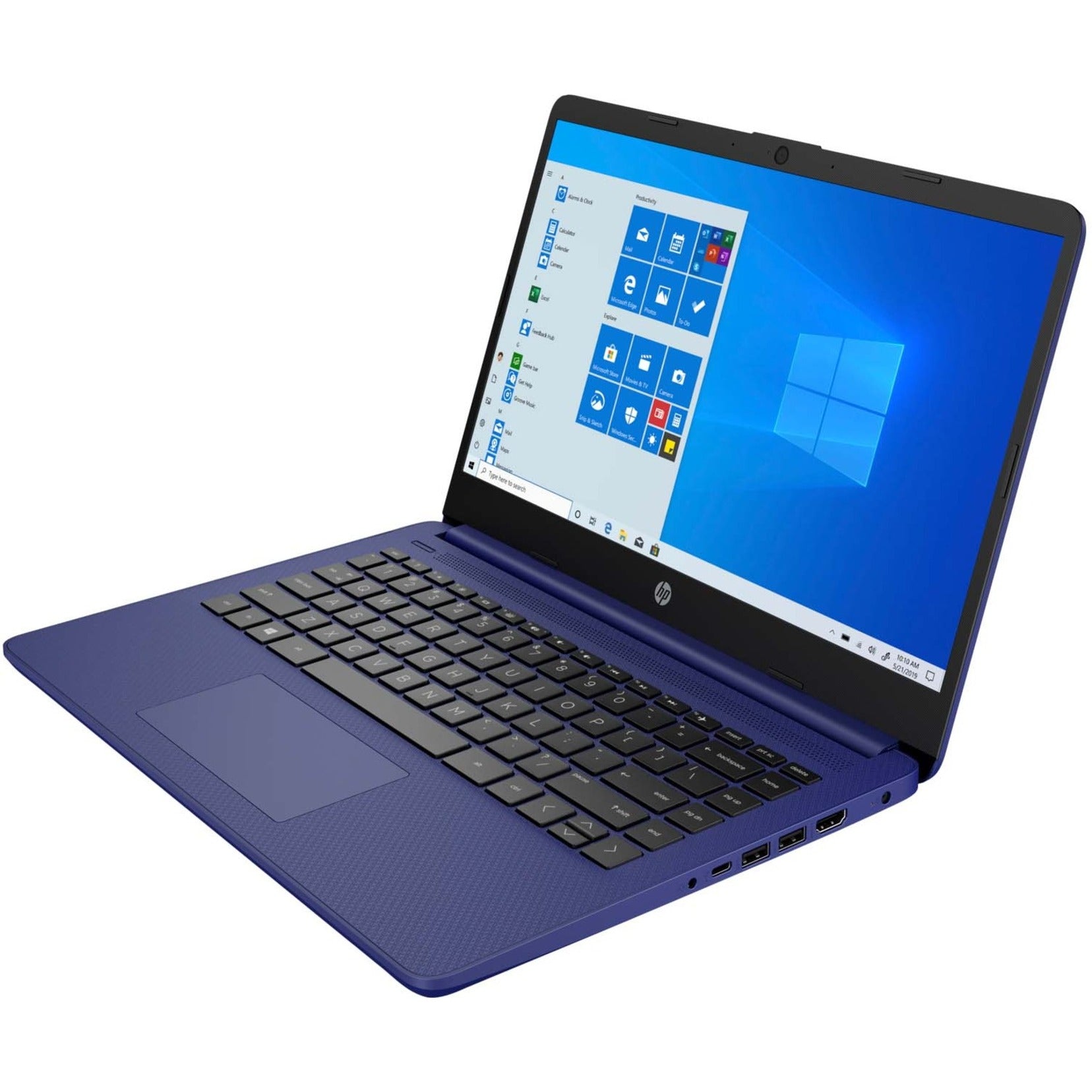 HP Laptop 14-dq0050nr 14" Touchscreen Notebook, Intel Celeron N4020, 4GB RAM, 64GB Flash Memory, Windows 10 Home in S mode