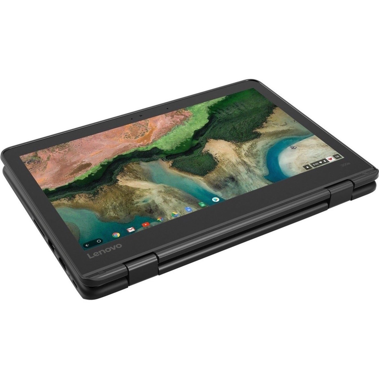 Lenovo 81MB006RUS 300e Chromebook 2nd Gen, 11.6" HD Touchscreen, Celeron N4120, 8GB RAM, 64GB Flash, ChromeOS