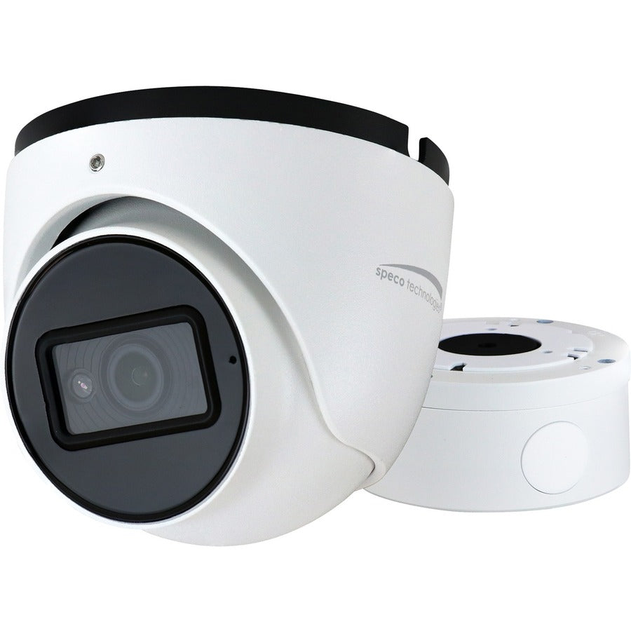 Speco O5T2 5MP IP Turret Camera with Advanced Analytics, NDAA Compliant, Color - Outdoor