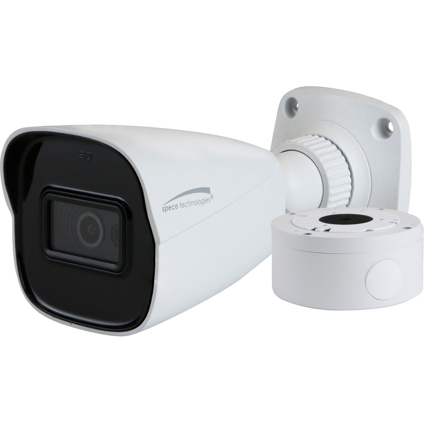 Speco O5B2 5MP IP Bullet Camera with Advanced Analytics, NDAA Compliant, Color, Outdoor