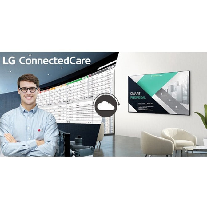 LG 86UL3J-B WebOS UHD Signage, 86" LCD Display, 4K Resolution, webOS 6.0