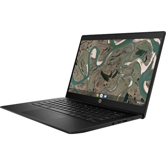 HP Chromebook 14 G7 14 Chromebook, Intel Celeron N4500 Dual-core, 8GB RAM, 32GB Flash Memory, Black