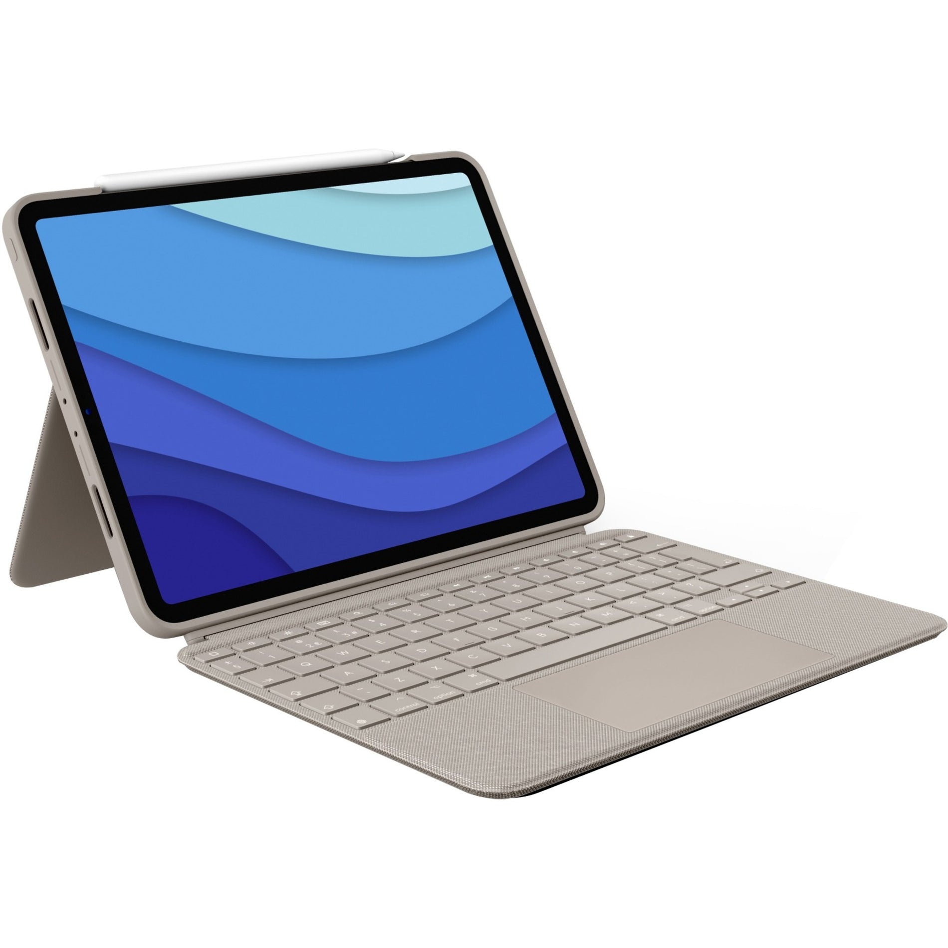 Logitech 920-010165 Combo Touch iPad Pro 11" Keyboard Case, Sand