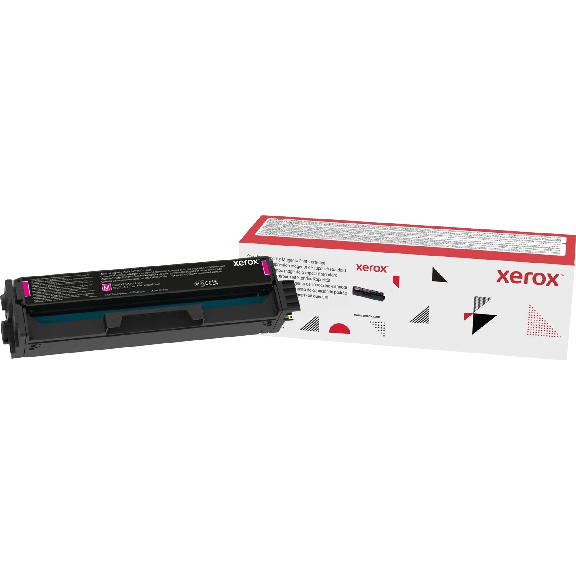 Xerox 006R04385 C230 / C235 Magenta Standard Capacity Toner Cartridge (1,500 pages), Original