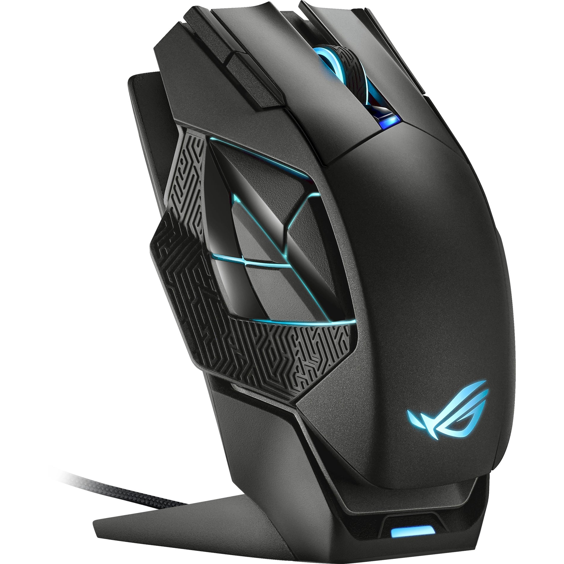 Asus ROG P707 ROG SPATHA X Gaming Mouse, Ergonomic Fit, 19000 dpi, 12 Programmable Buttons, USB Type C
