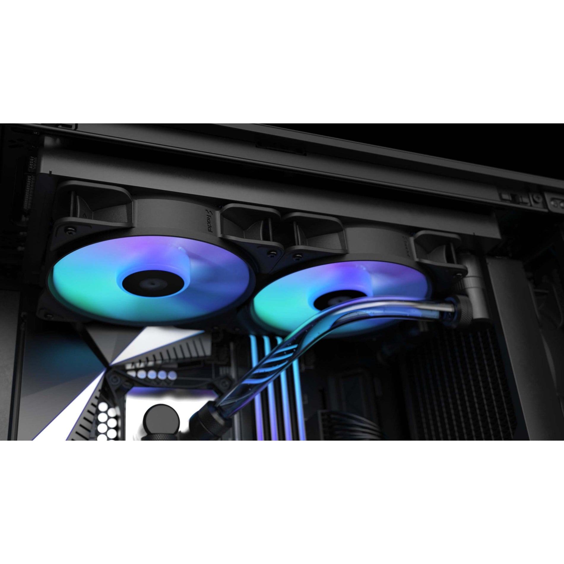 Fractal Design FD-F-AS1-1407 Aspect 14 RGB PWM Cooling Fan - 3 Pack, High Airflow, ARGB LED, Quiet Operation