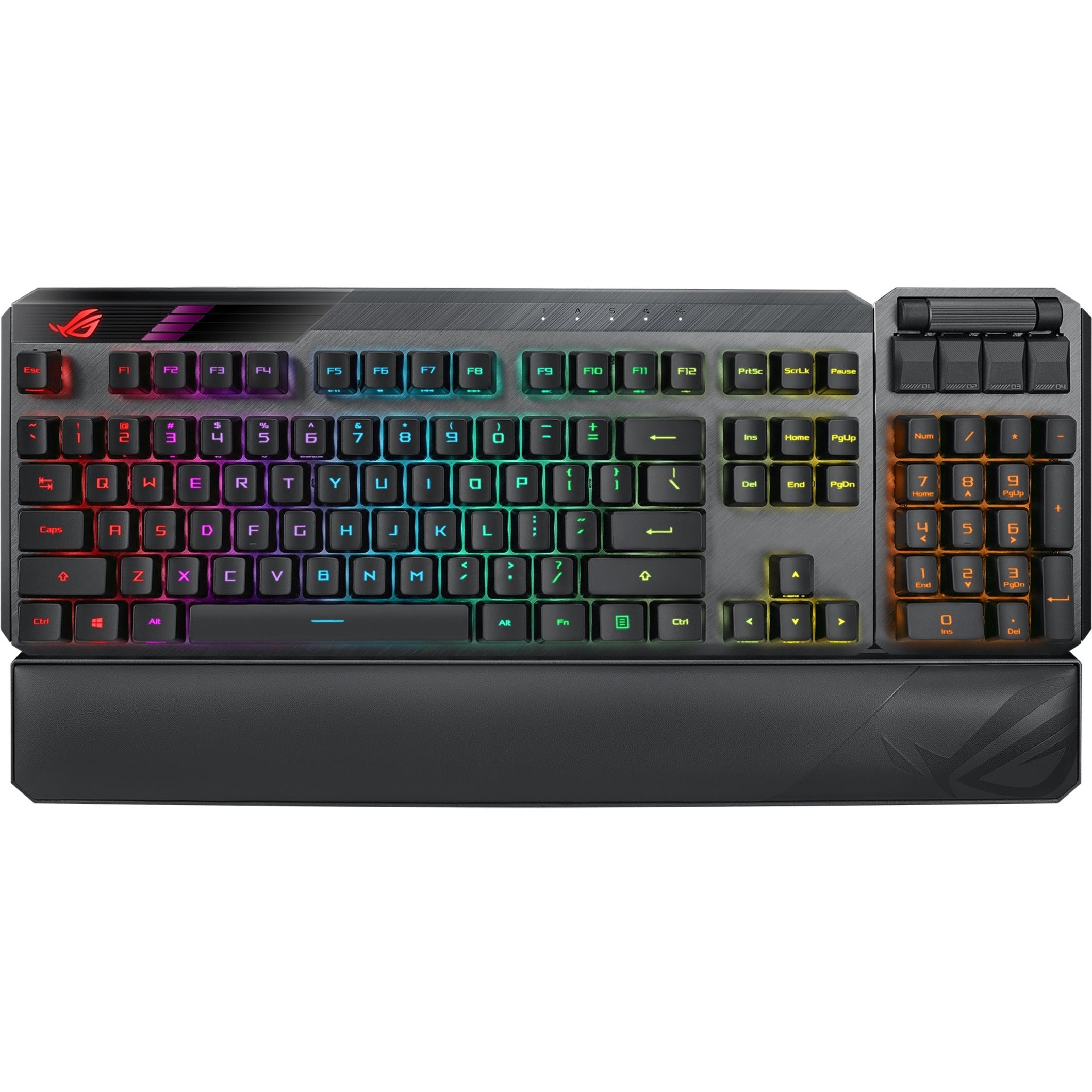 Asus ROG MA02 ROG CLAYMORE II/BL/US Claymore II Gaming Keyboard, RGB LED Backlight, Mechanical Keyswitch Technology