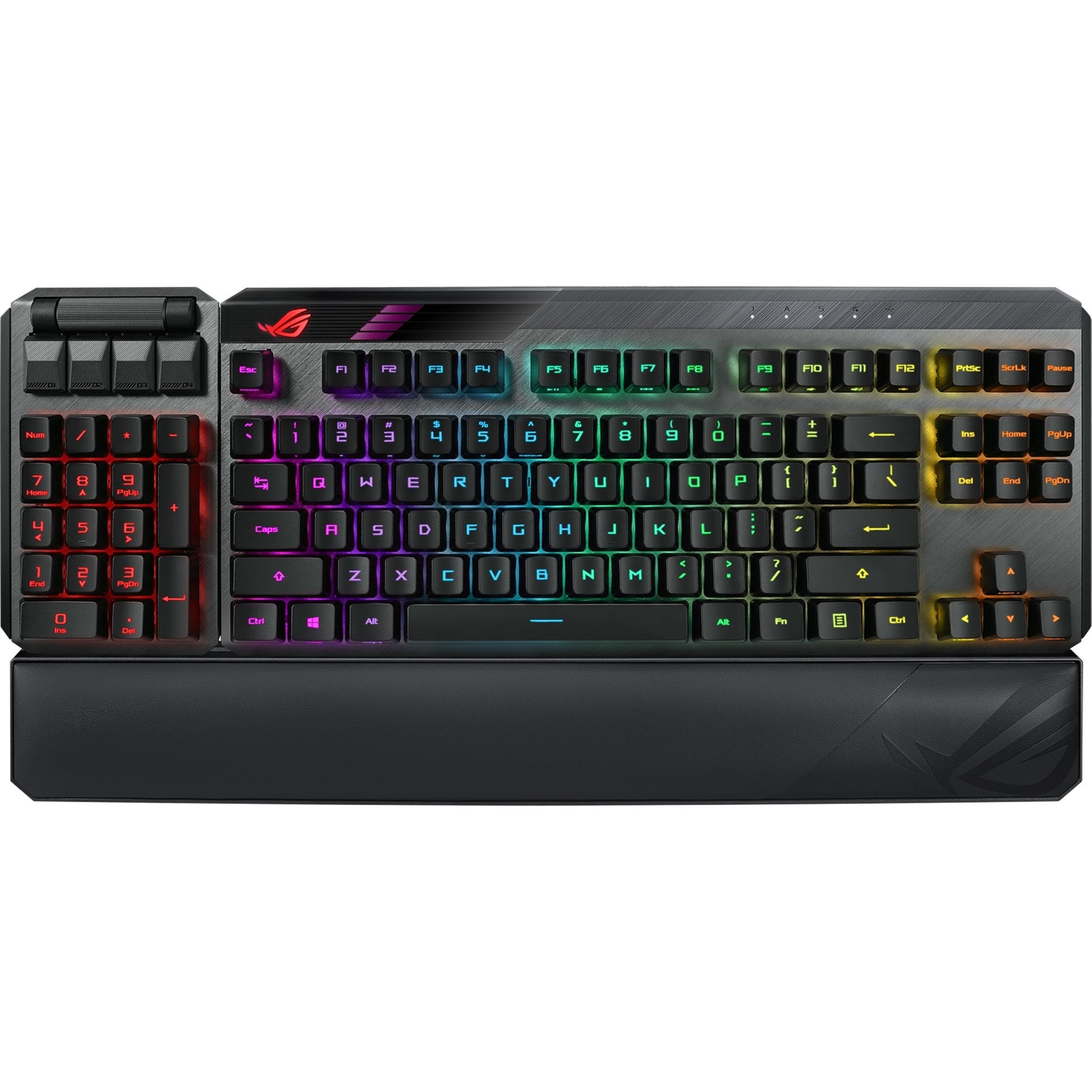 Asus ROG MA02 ROG CLAYMORE II/BL/US Claymore II Gaming Keyboard, RGB LED Backlight, Mechanical Keyswitch Technology
