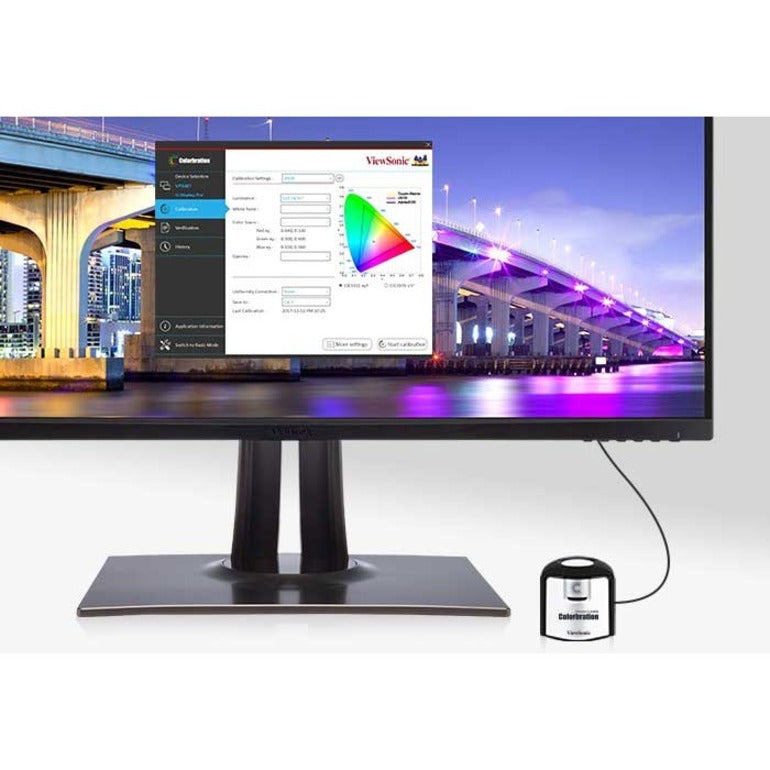 ViewSonic VP2756-2K Widescreen LCD Monitor, QHD 27" USB-C, 2560 x 1440 Resolution