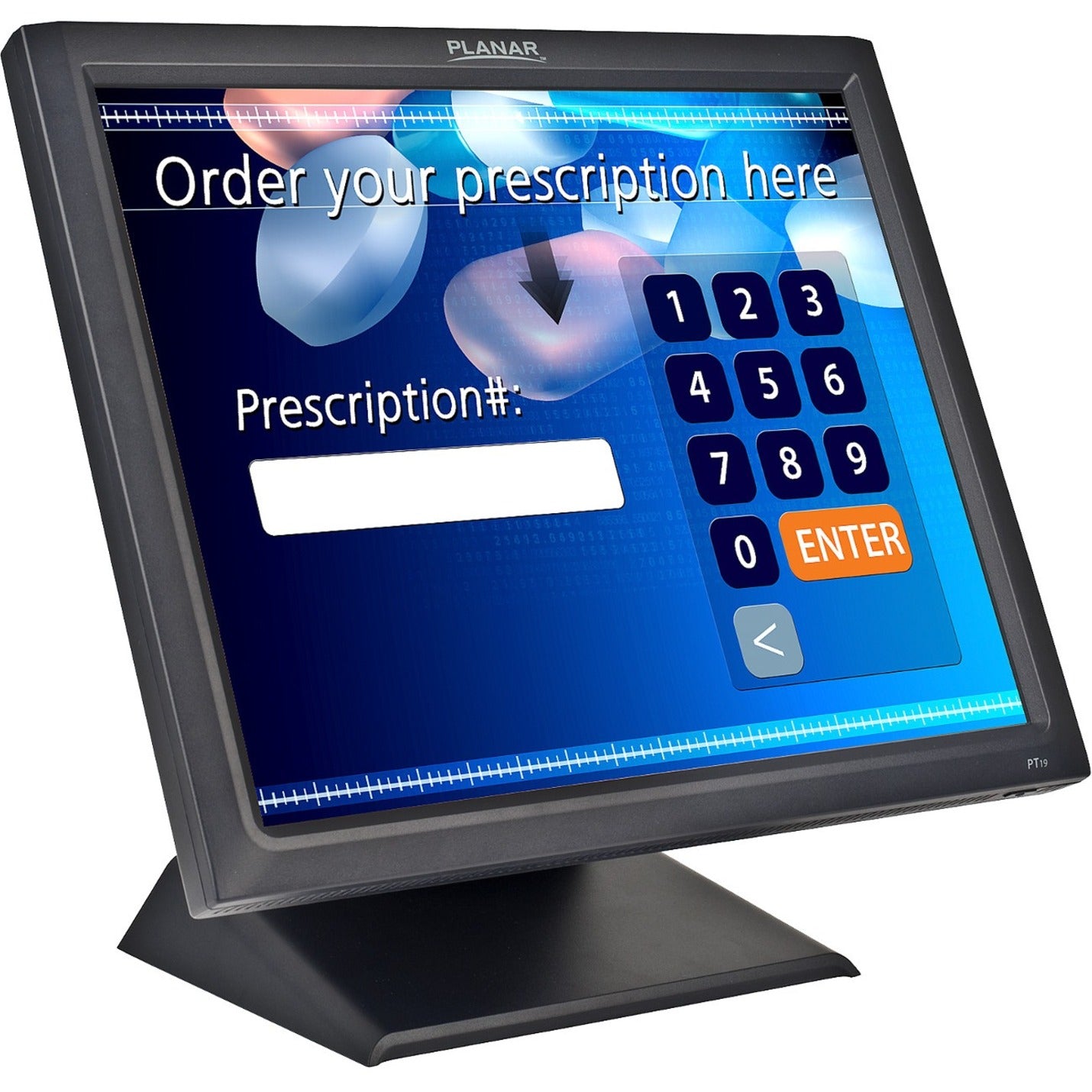 Planar 997-5971-01 PT1945R 19" Touch Screen Point of Sale Monitor, 5ms Response Time, 1280 x 1024 Resolution, HDMI, VGA, USB