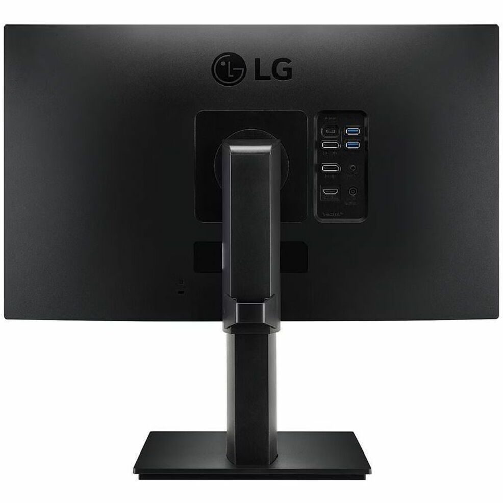 LG 24BP75Q-B 24 WQHD LCD Monitor, High Dynamic Range (HDR), USB, HDMI, USB Type-C, DisplayPort, Black