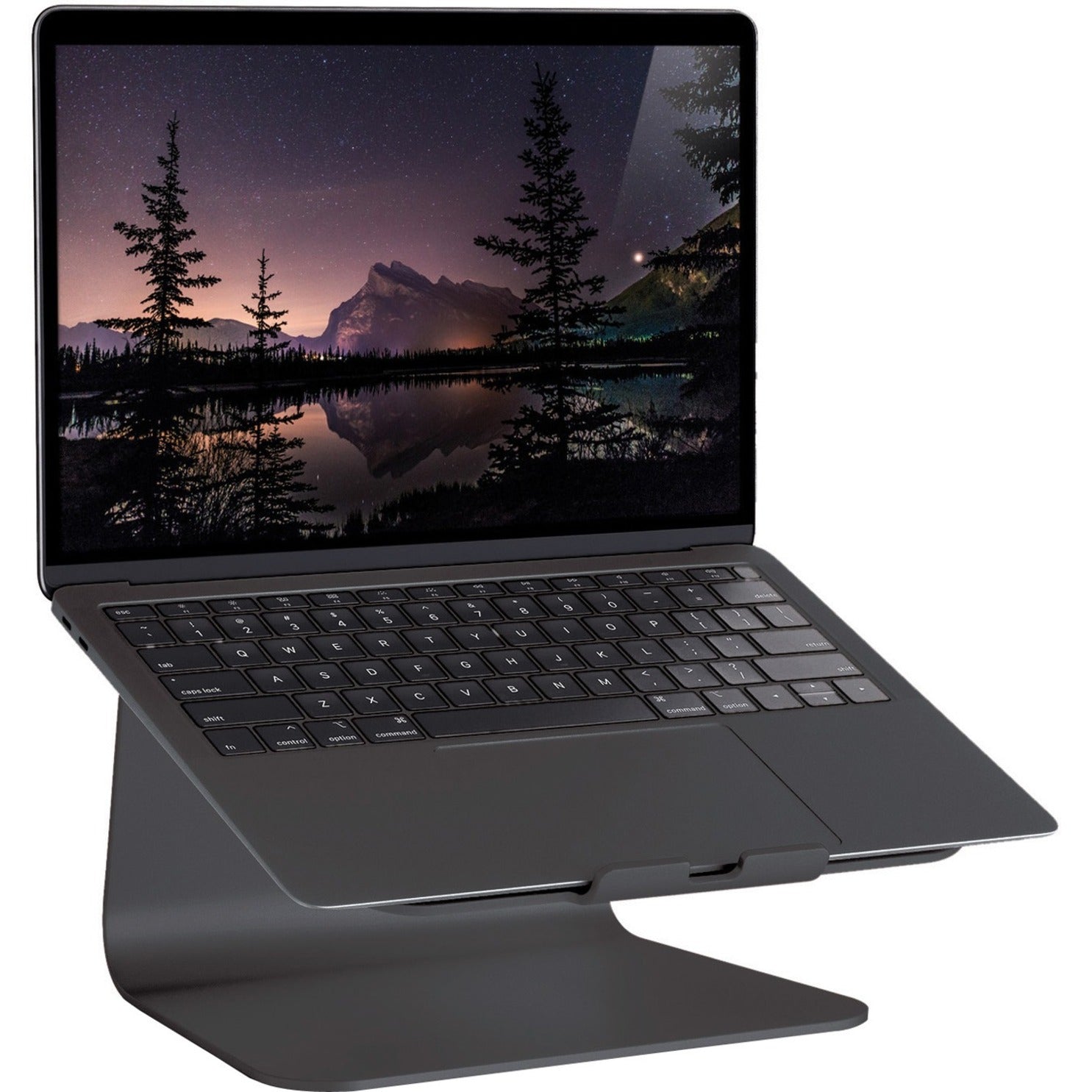 Rain Design 10075 mStand Laptop Stand - Black, Tilt, Cable Management, Comfortable