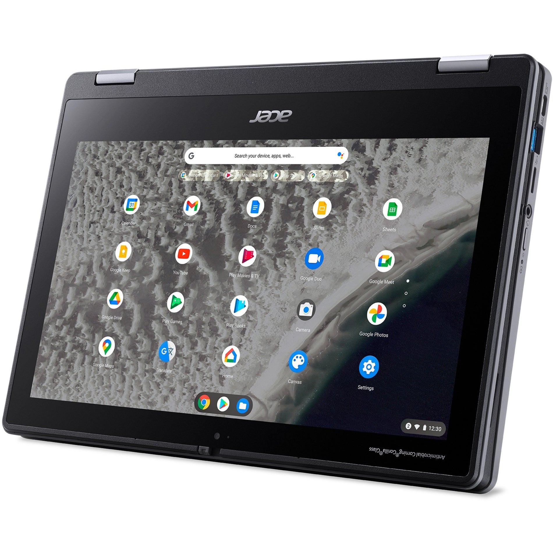Acer NX.AYSAA.001 Chromebook Spin 511 R753T-C2MG 2 in 1 Chromebook, 11.6" HD Touchscreen, Intel Celeron N4500, 4GB RAM, 32GB Flash Memory, ChromeOS