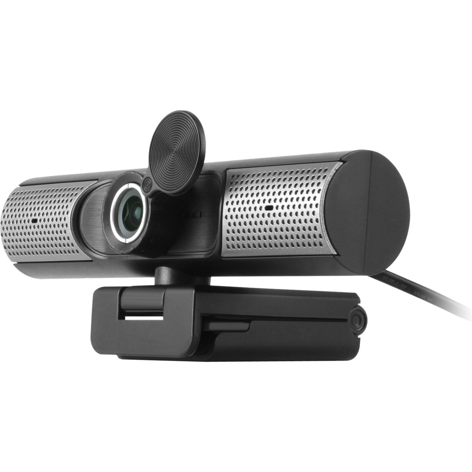Aluratek AWCS06F HD 1080p Webcam with Omnidirectional Mic and Built-in Speakers, USB 2.0 Type A