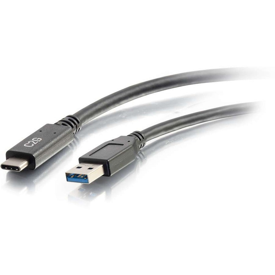 C2G 6ft USB 3.0 Type C to USB A - USB Cable Black M/M (CG28832)