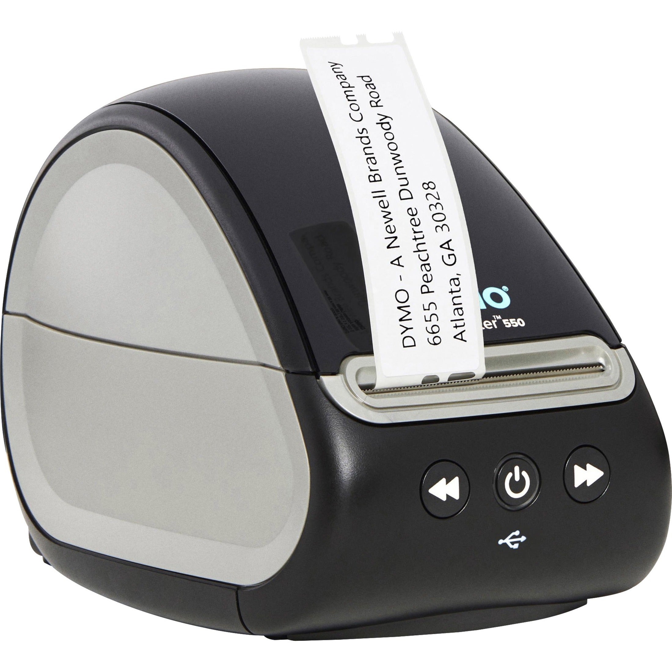 Dymo 2112552 LabelWriter 550 Label Printer, Direct Thermal Printer, 2 Year Warranty, USB and USB Host, Mac and PC Compatible