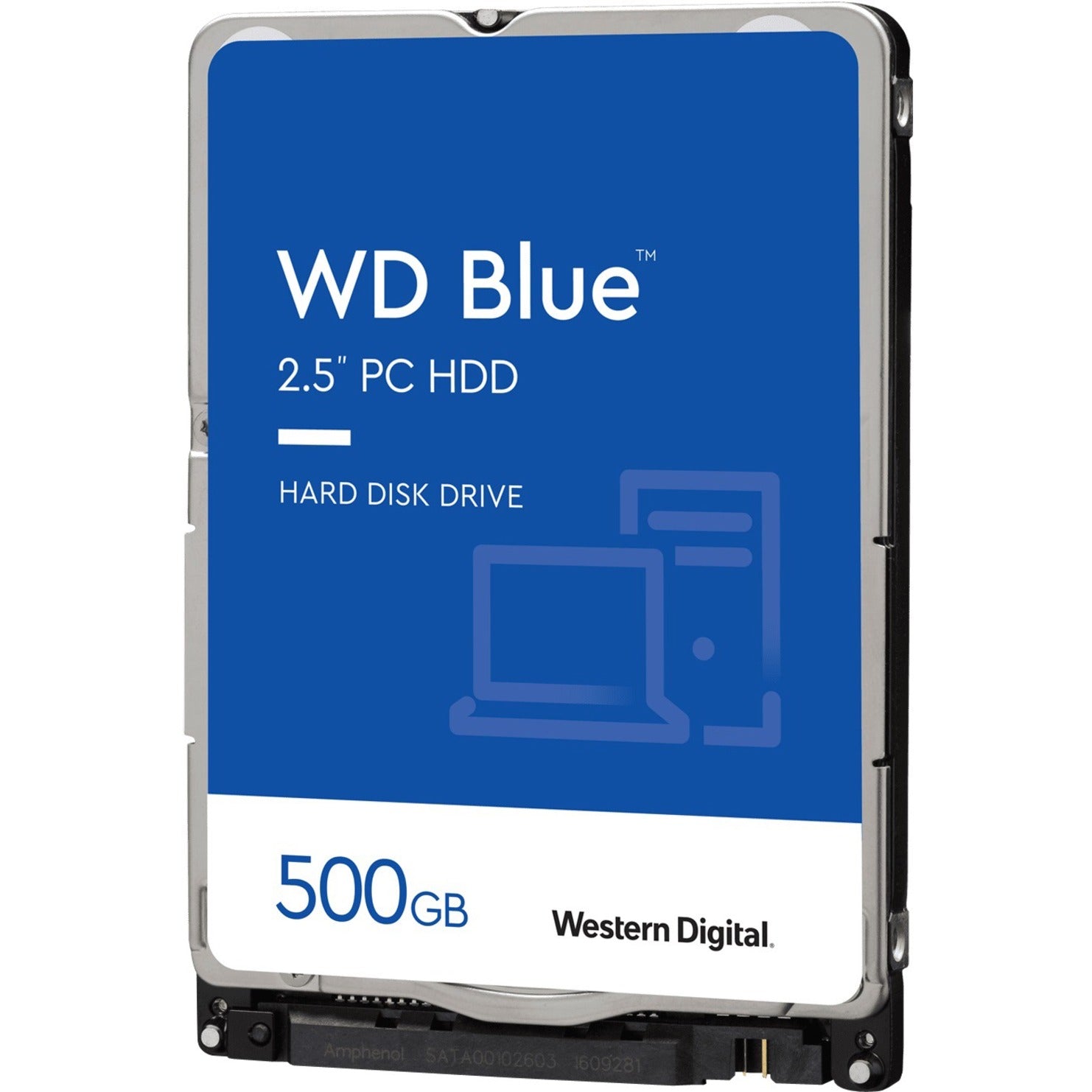 WD WD5000LPZX Blue 500 GB Hard Drive, 2.5" Internal, SATA/600