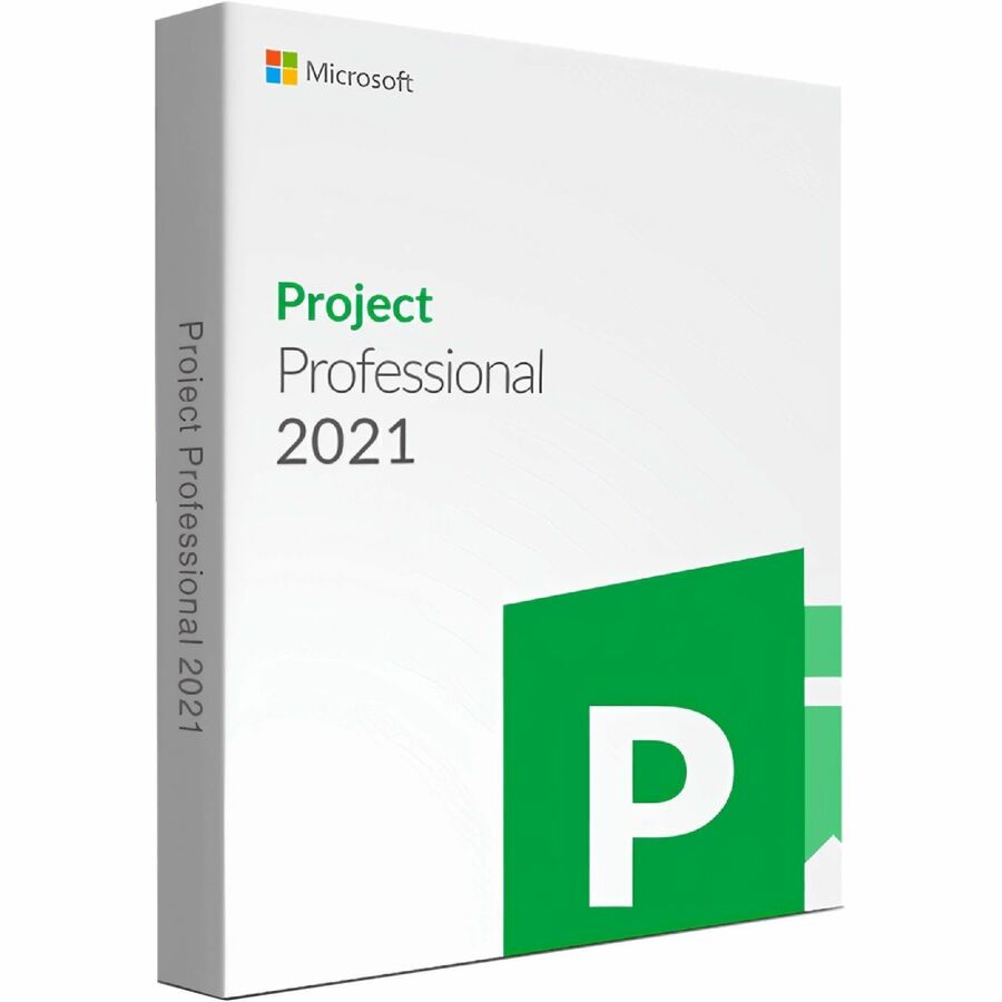 Microsoft H30-05950 Project 2021 Professional, Project Management Software for Windows PC