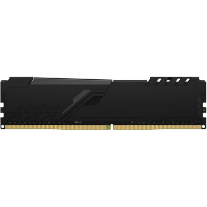 Detailed view of Kingston FURY Beast DDR4 RAM's PCB and contacts-alternate-image4