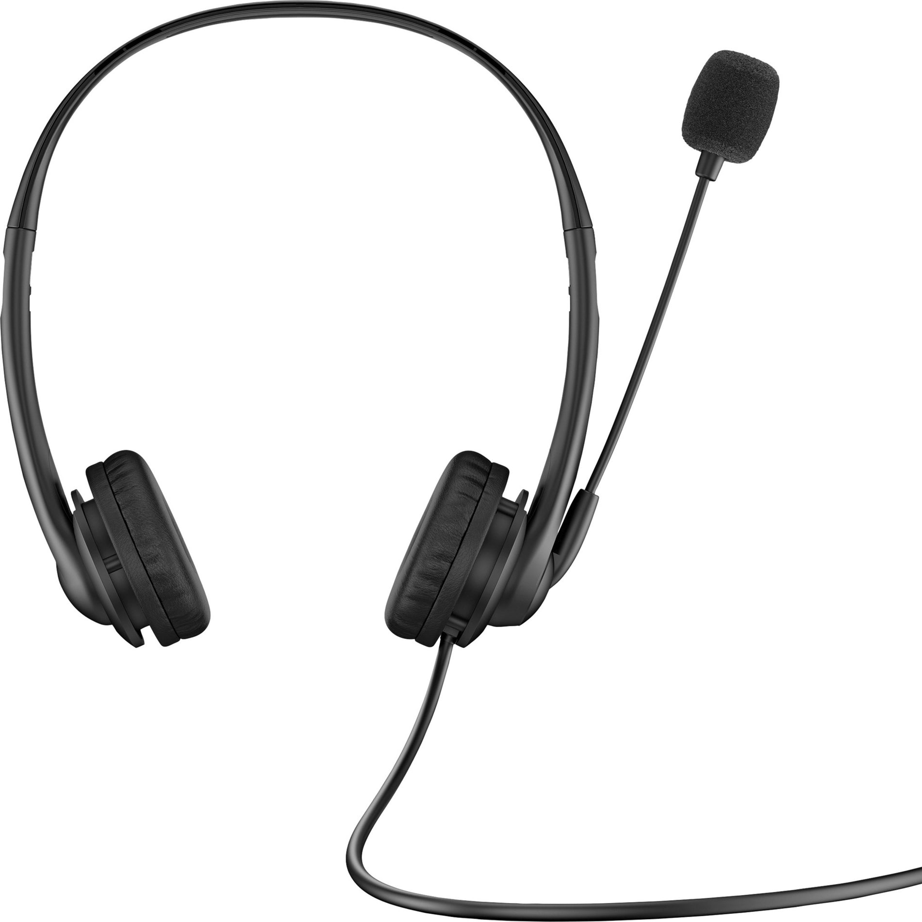 HP 428K6UT Stereo USB Headset G2, Comfortable, Plug and Play, Noise Canceling